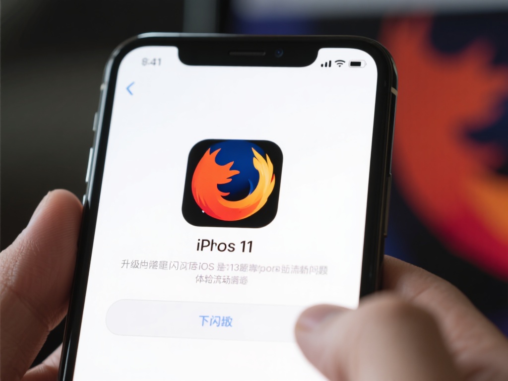举个例子：一位用户尝试在iOS 11设备上下载火狐