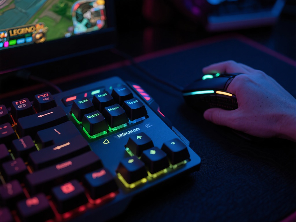 2. 妥善使用宏功能
火狐电竞键盘鼠标的宏功能是