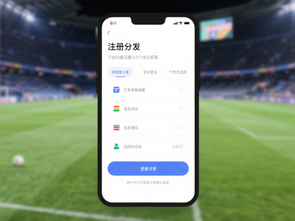 平台功能设置与个性化管理
注册完成后，为了提升使