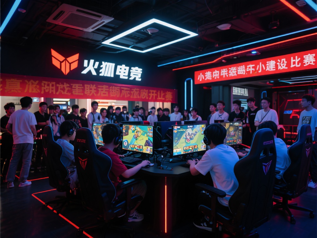 区别于一般的电竞场地，火狐电竞建设路店不仅仅是一个