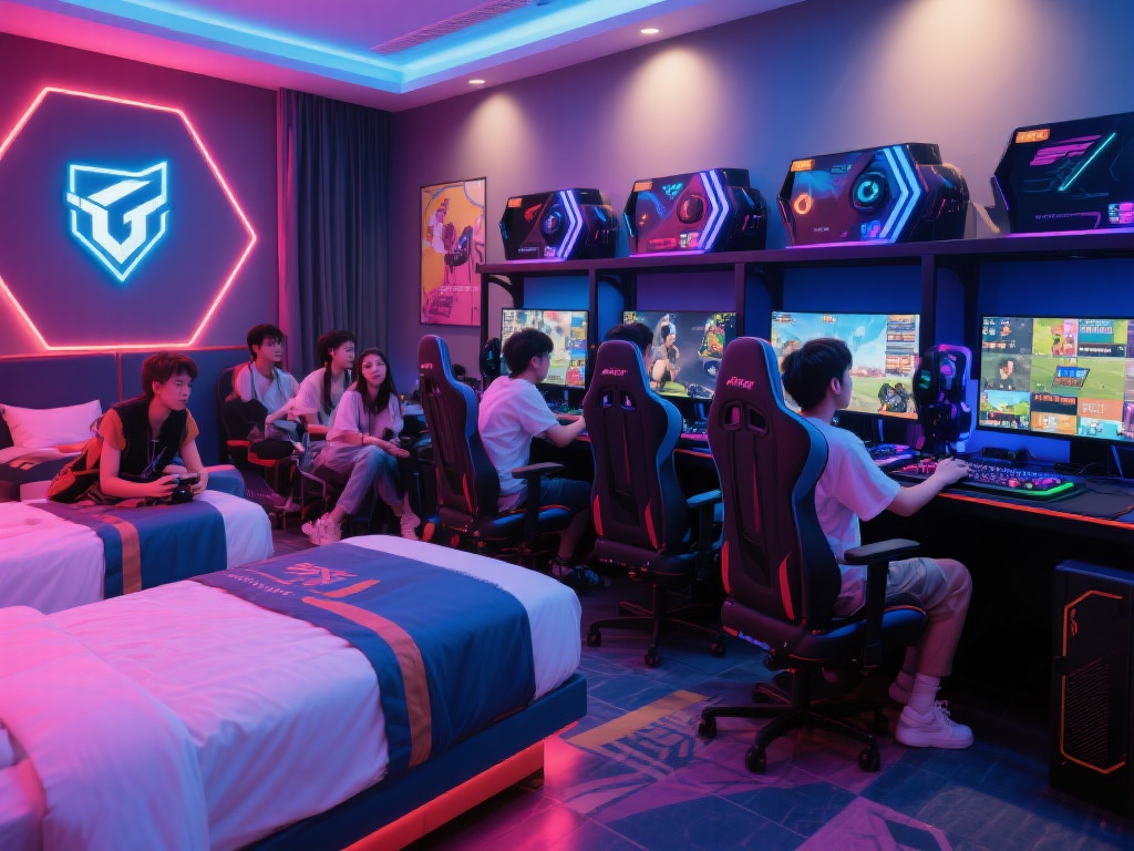 电竞酒店不仅吸引狂热的玩家，还吸引了注重娱乐与社交