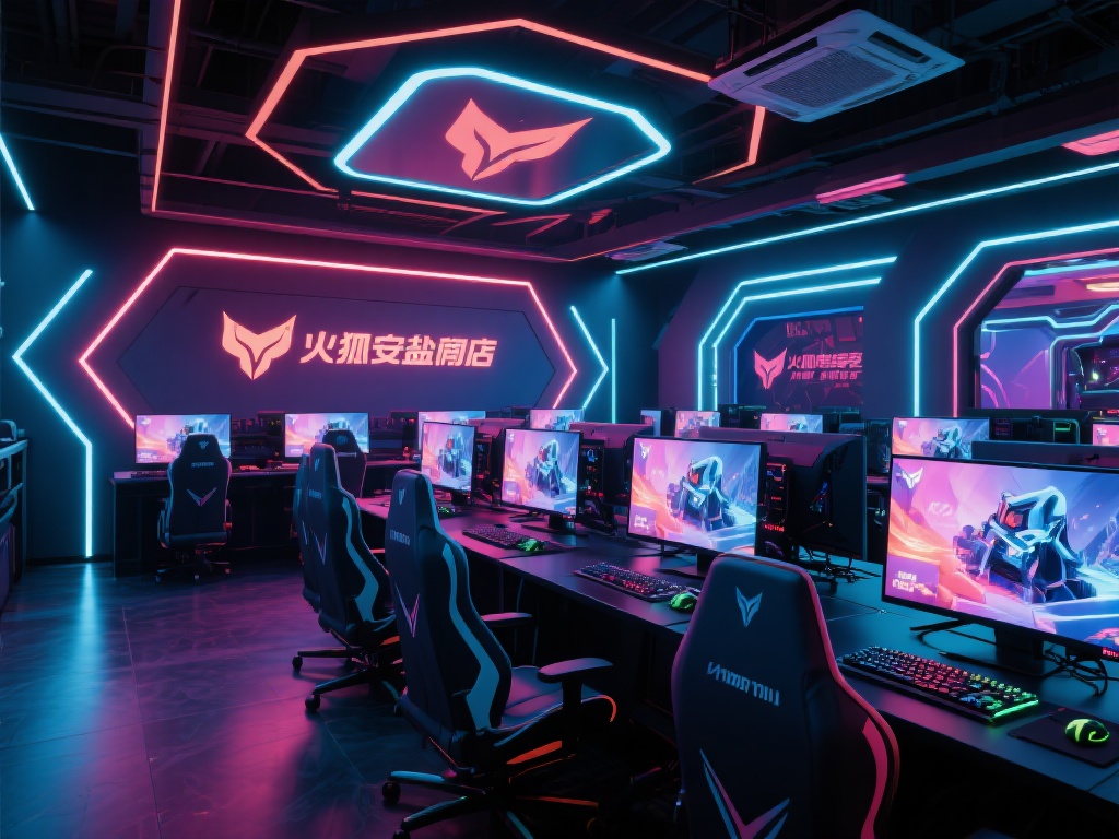 火狐电竞安盐国际店最大的亮点莫过于其先进的电竞设备